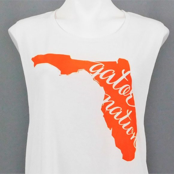 OCJ Apparel Women T-Shirt White XL - Picture 2 of 4